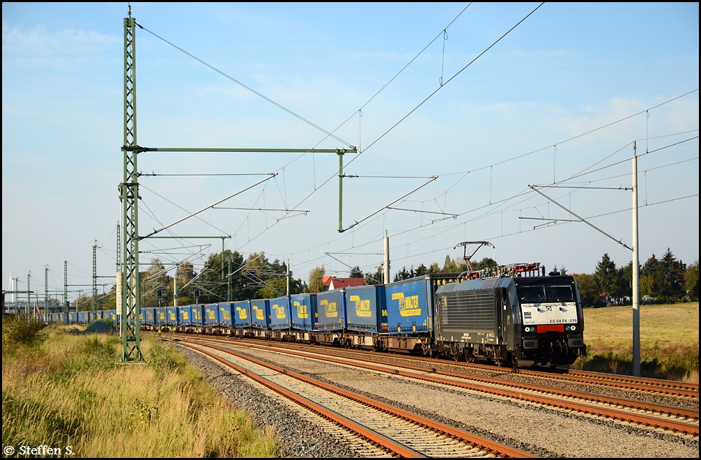 BoxExpress am 02.10.11 aus Rostock nach Brno mit 189 916 durch Kavelstorf.