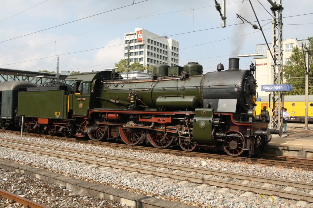 BR 38 3199 in Gppingen 19-9-2009