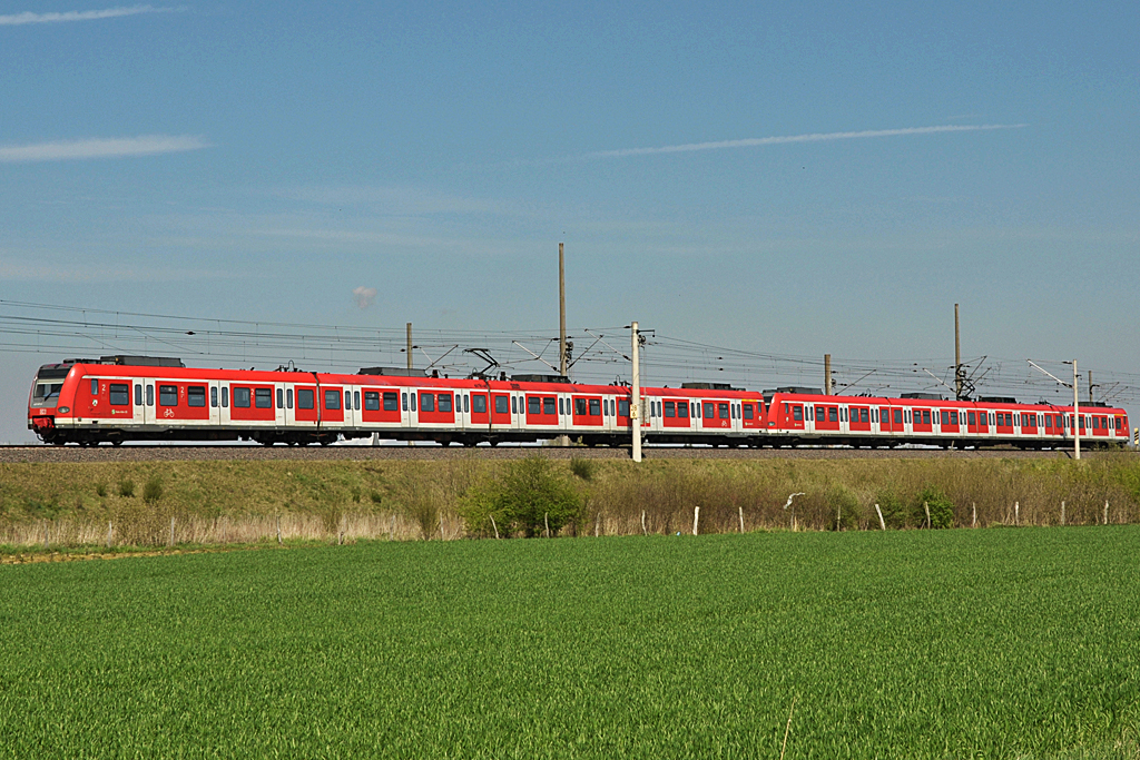 BR 423 der  S-Bahn Kln  nach Kln bei Buir - 24.04.2013
