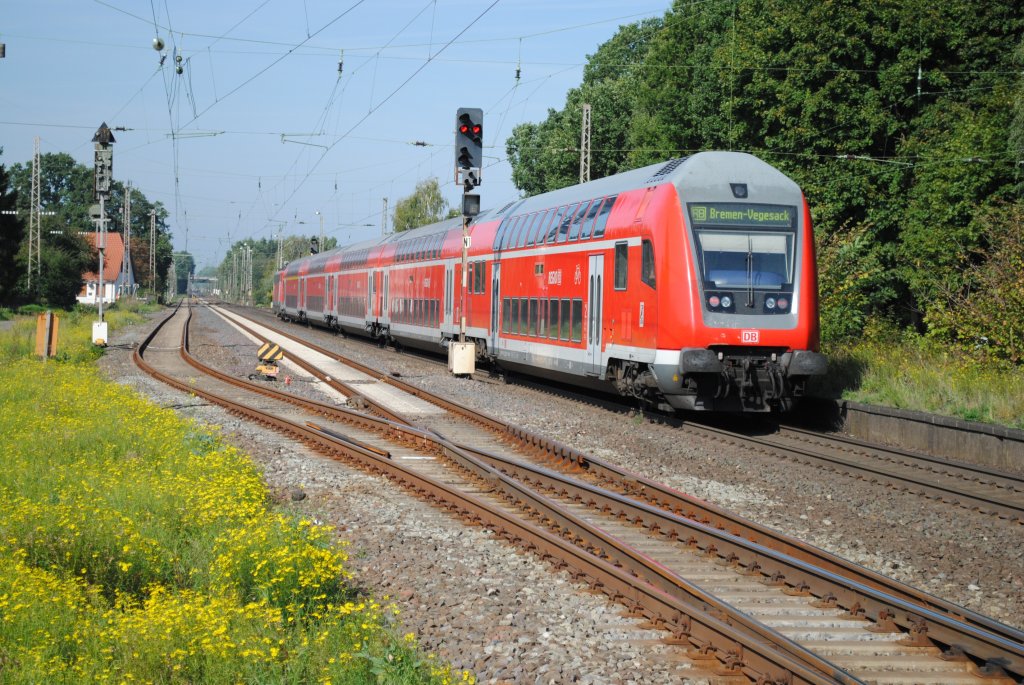 Br111 auf dem Weg nach Bremen HBF(Nachschuss)
