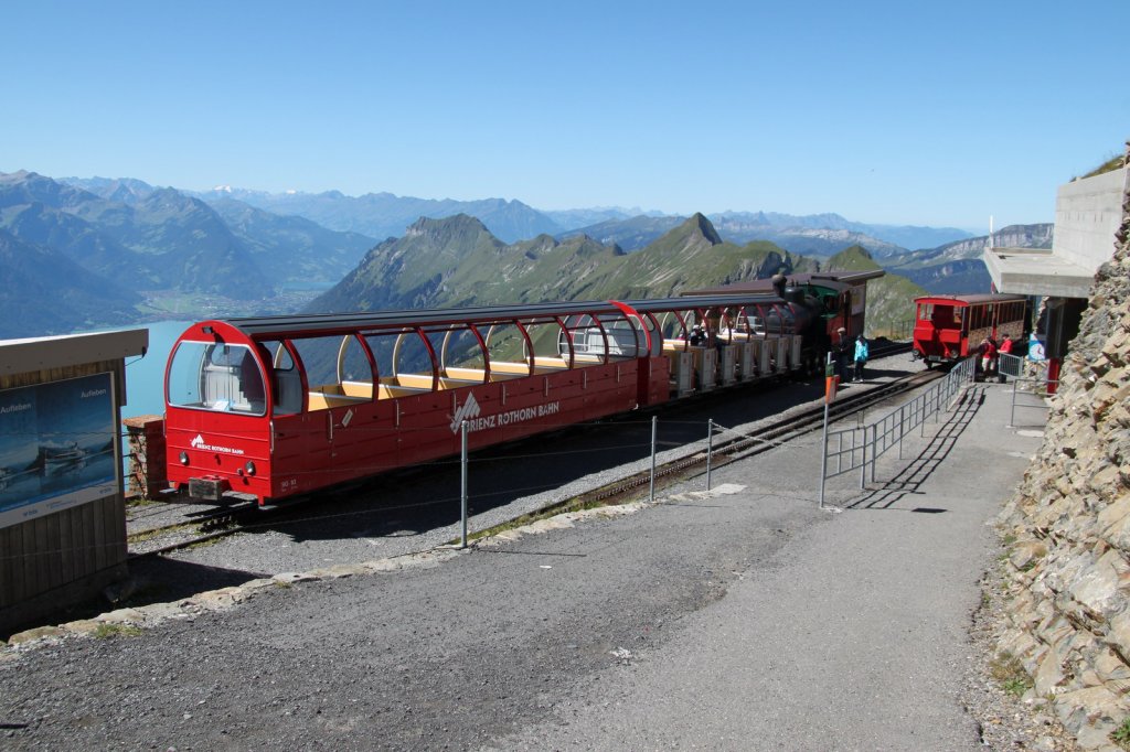 Brienz-Rothornbahn,Rothorn-Station 2245m..M.am 27.08.12