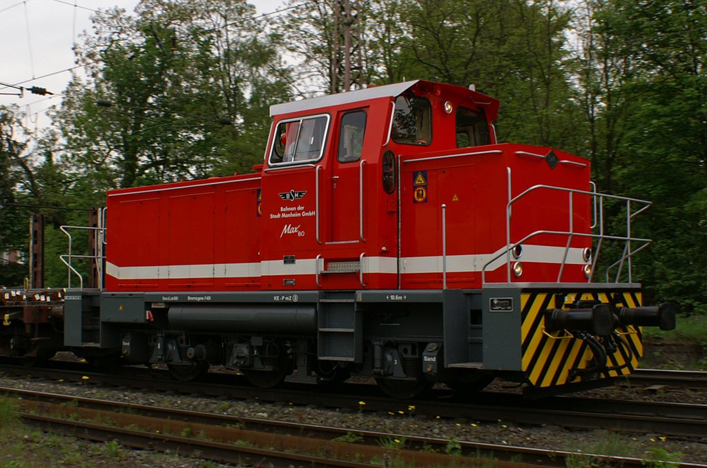 BSM Lok 80  Max am 10.5.10 in Ratingen-Lintorf