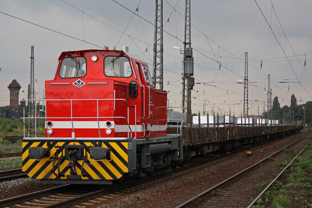 BSM Lok 81  Moritz  am 2.8.10 in Duisburg-Bissingheim