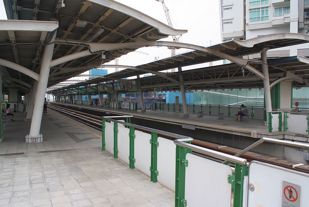 BTS Ekkamai Station (E7) am 16.März 2011.