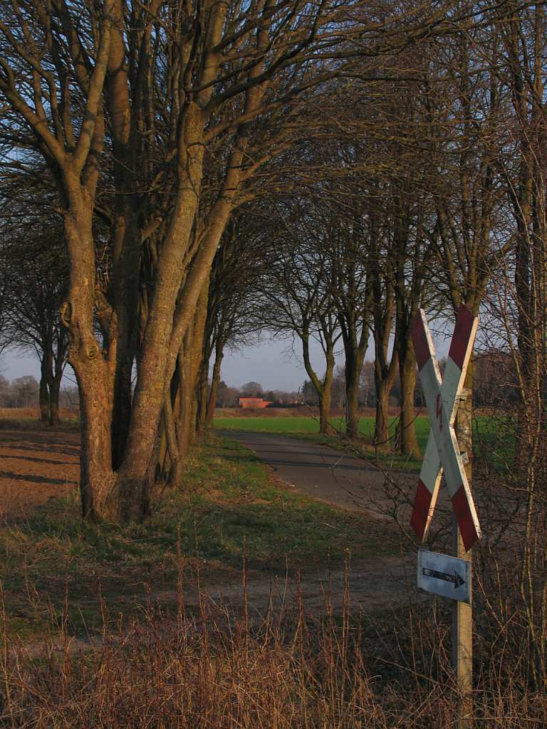 B� 296.6 bei Deverm�hlen an die Emslandstrecke am 23-3-2012.