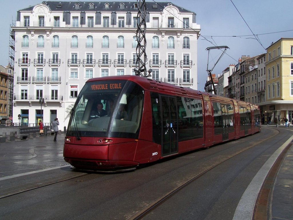 Bustram Translohr Nr 1 als Fahrschule Wagen, am 27/03/10.