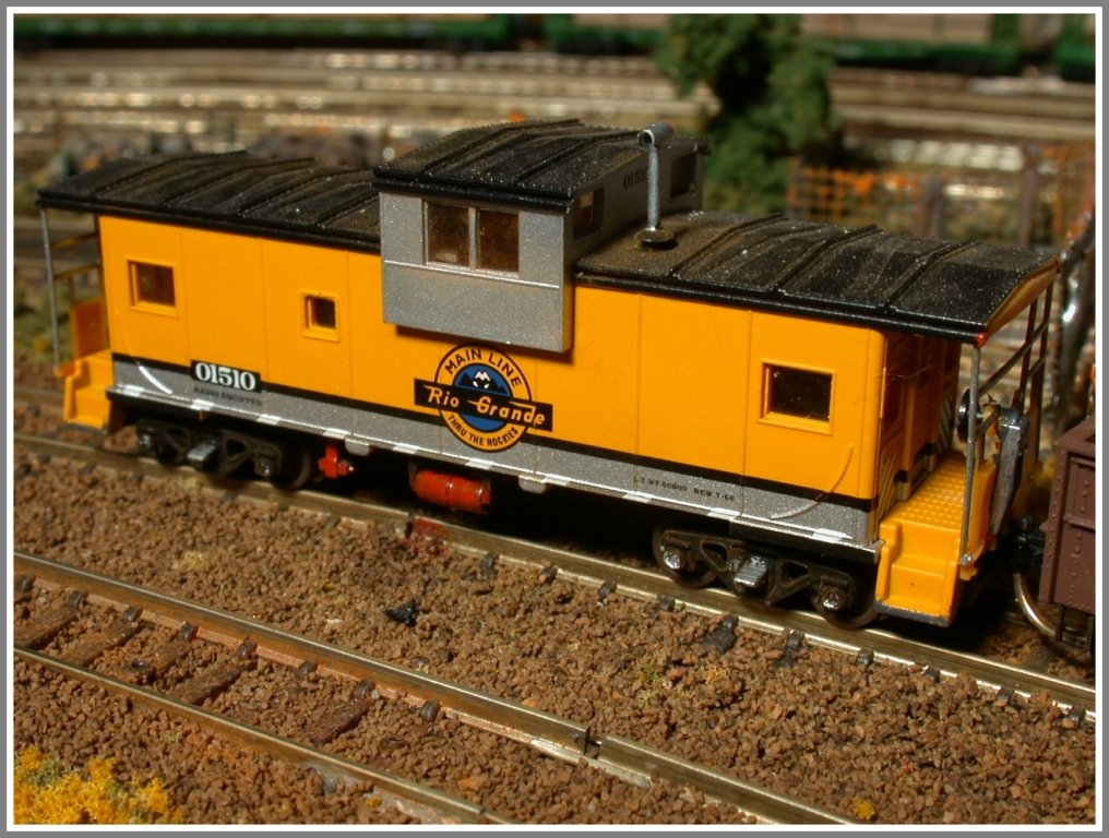 Caboose 01510 Rio Grande. Modell: Atlas (11.01.2010)