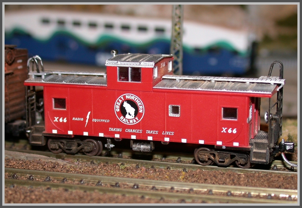 Caboose der Great Northern Railway in Seattle. (27.11.2010)