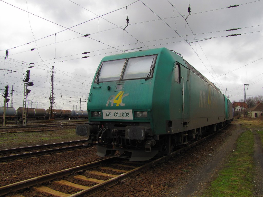 CAPTRAIN 145-CL 003 (91 80 6145 094-9 D-VC) in Grokorbetha; 26.01.2011