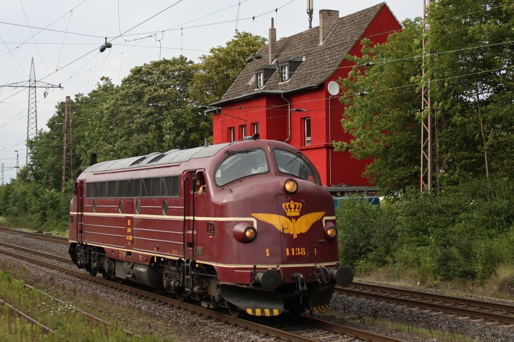 Cargo Logistics Rail Service 1138 am 10.8.11 als Lz in Ratingen-Lintorf.Gru an den Tf!