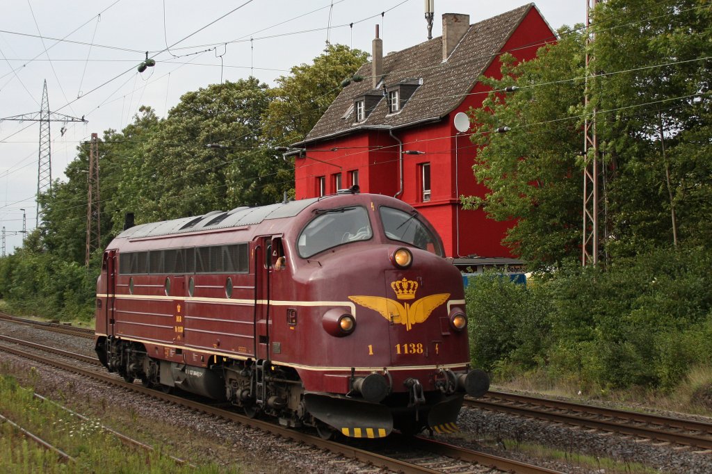 Cargo Logistics Rail Service 1138 am 10.8.11 als Lz in Ratingen-Lintorf.Gru� an den Tf!