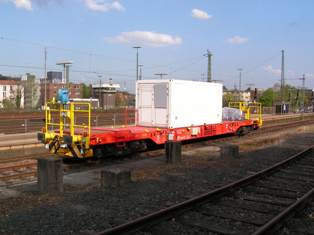 CargoMover, Prototyp, Automatisches Fahrzeug zum flexiblen Transport von Containern.
In Aachen West