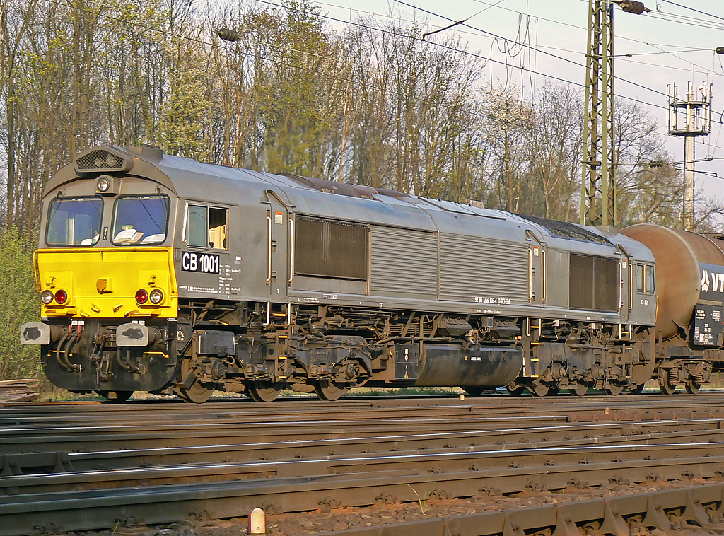 CB 1001 der Rail4Chem in Gremberg am 15.04.2010