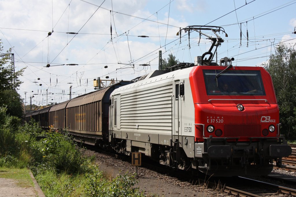 CB Rail E37 520 am 9.7.11 in Duisburg-Entenfang.