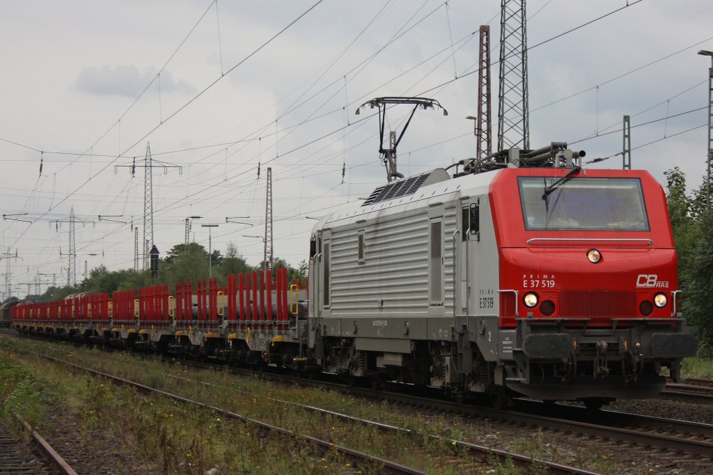 CBRail E37 519 am 2.9.10 in Ratingen-Lintorf