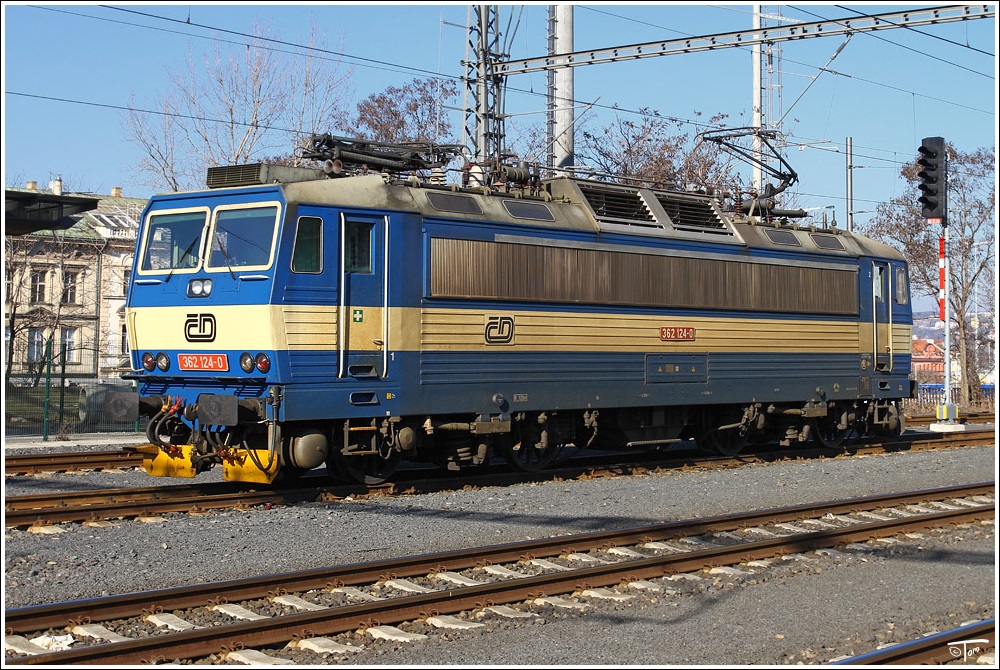CD 362 124 im Bahnhof Phaha Hlavni Nadrazi.
7.2.2011