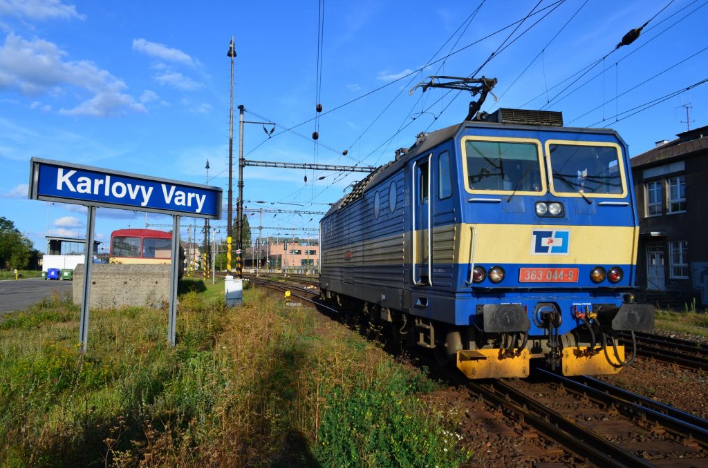 CD 363 044-9 in Karlovy Vary (Karlsbad)/Tschechien 27.08.2012 