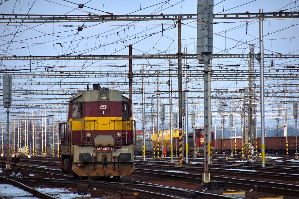 CD 742 402, am 21.02.2013 im Breclav. 