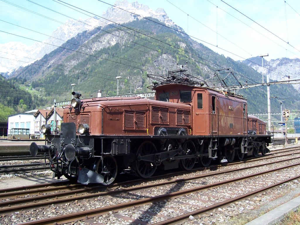 Ce 6/8 II 14253 am 03.05.2008 in Erstfeld