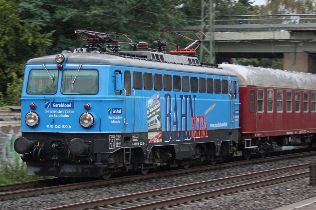 Centralbahn Ag 1042 520 am 12.9.10 in Dsseldorf-Angermund