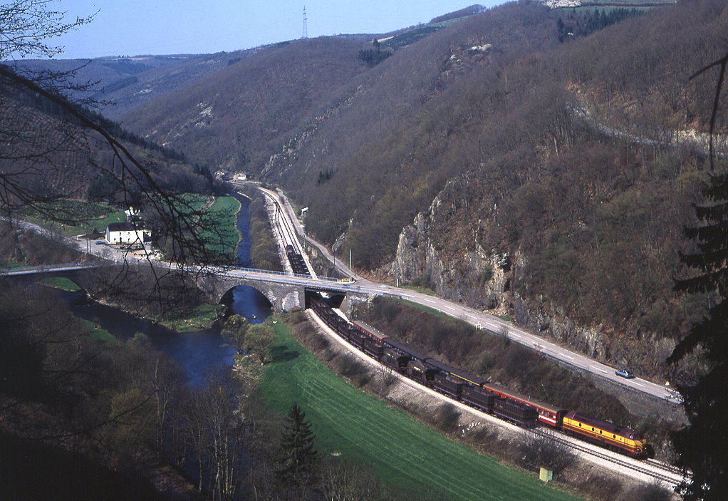 CFL 1819, Göbelsmühle, Ex117, 31.03.1990.
