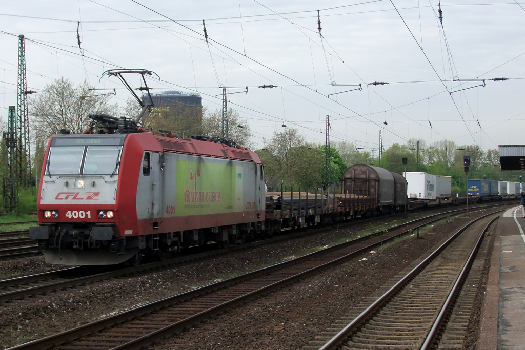 CFL 4001 in Oberhausen Osterfeld-S�d 28.4.2012