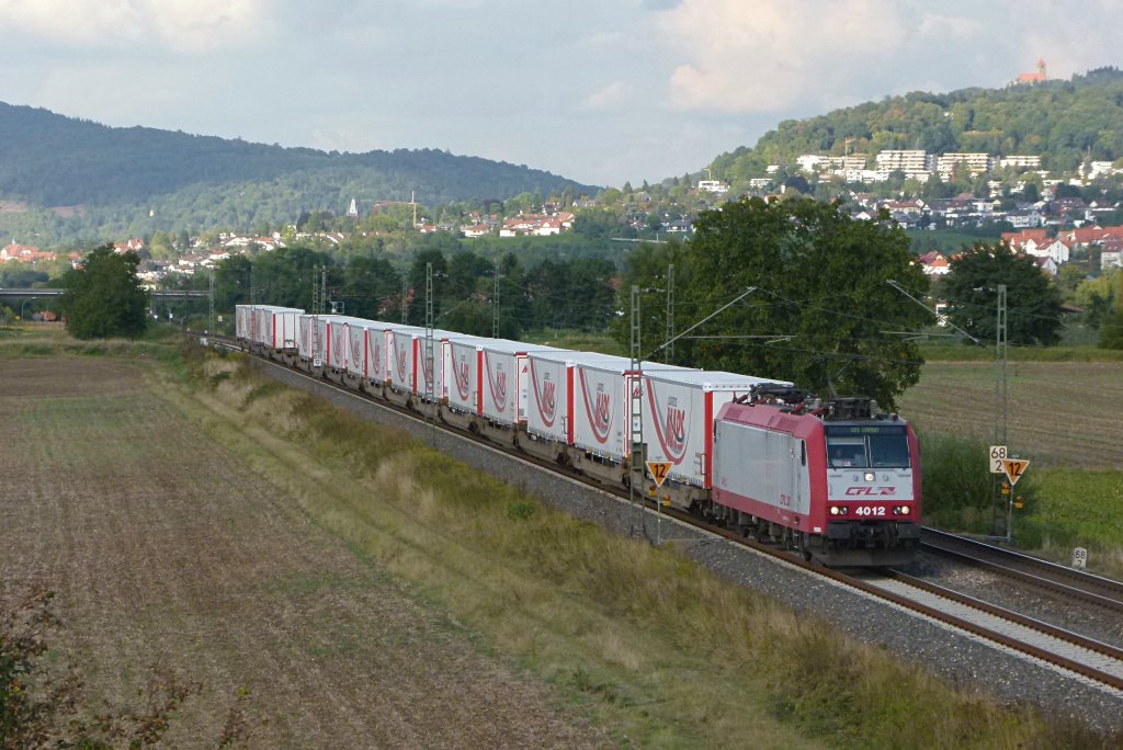 CFL 4012 ist mit dem MARS KLV am 13.09.2012 in Ltzelsachsen