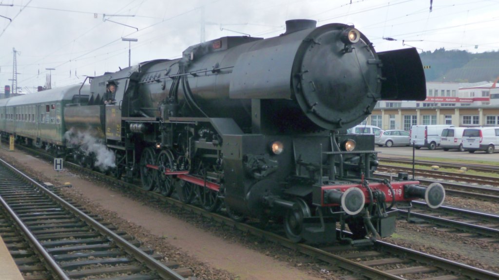 CFL 5519 bei der Einfahrt in Trier HBf