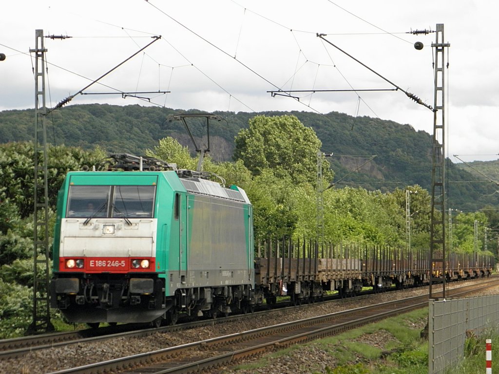 CFL E186 246-5 in Beuel am 18.6.2011