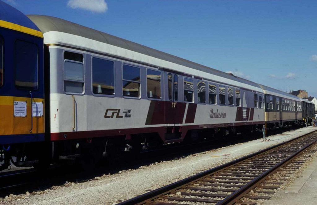 CFL Rendevouz Wagen - hier ausgestellt am 7.9.1996 im Rahmen 
der Jubilumsfeiern der CFL.