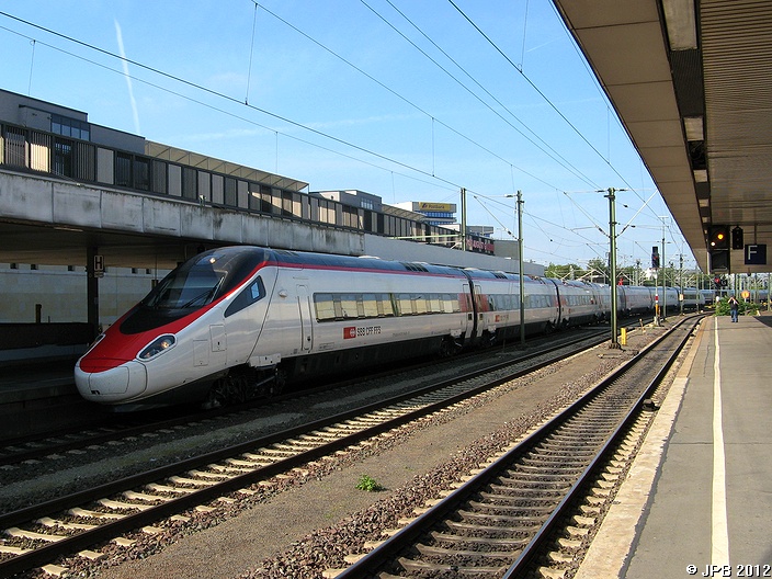 CIS ETR 610 durchfhrt Hannover Hbf am 28.09.2011