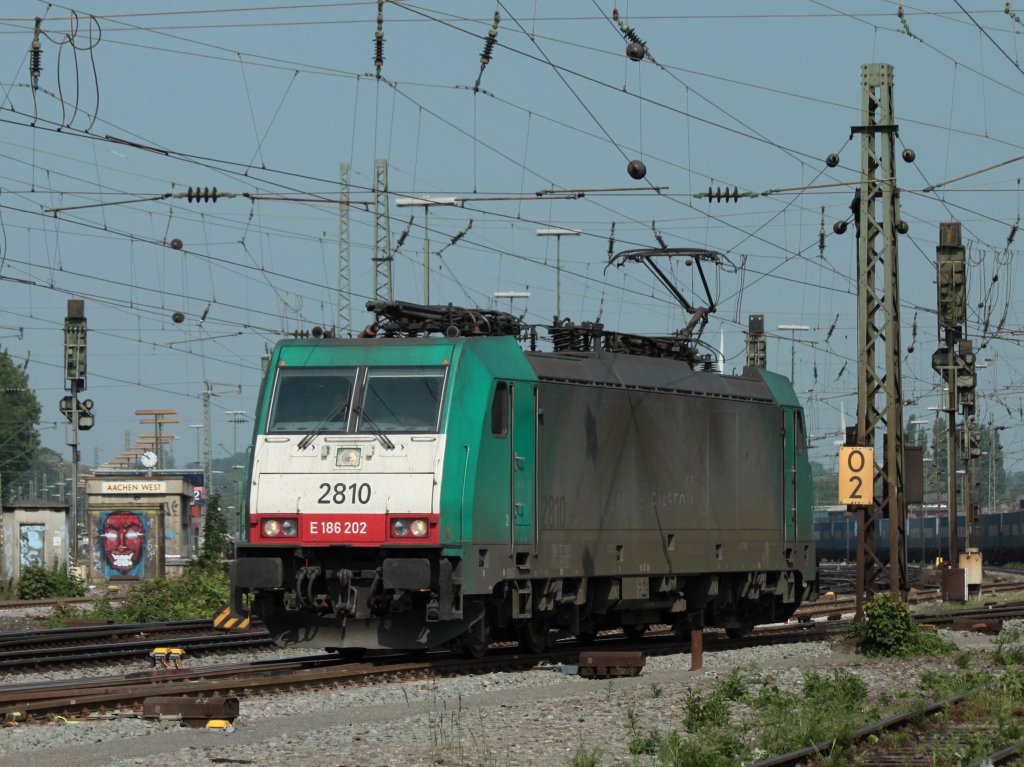 Cobra 186 202 (2810) am 21.05.2011 in Aachen West