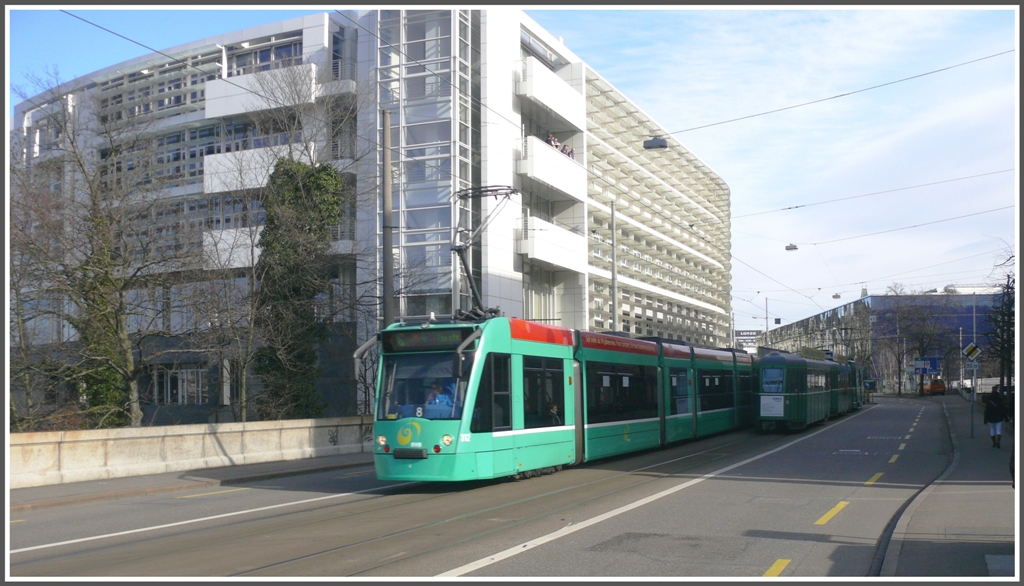 Combino 312 auf der Viaduktstrasse. (01.03.2010)