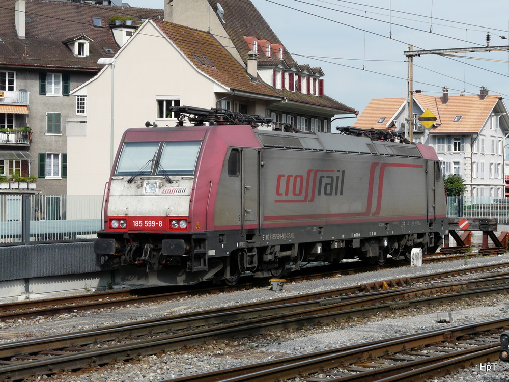 Crossrail - 185 599-8 in Thun am 01.07.2011