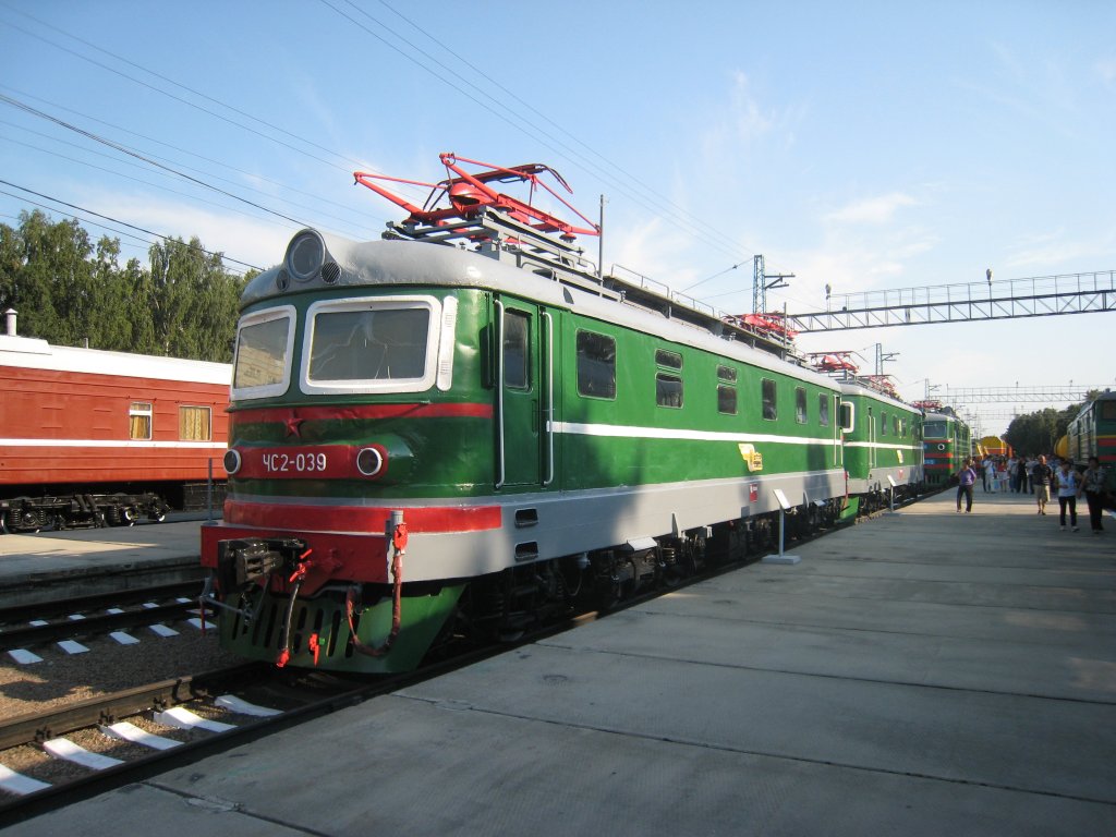 CS2 im Eisenbahnmuseum Novosibirsk am 30.07.2008