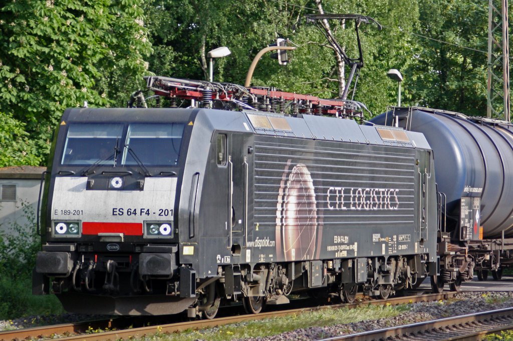 CTL Logistics ES 64 F4-201 am 5.5.11 in Ratingen-Lintorf.