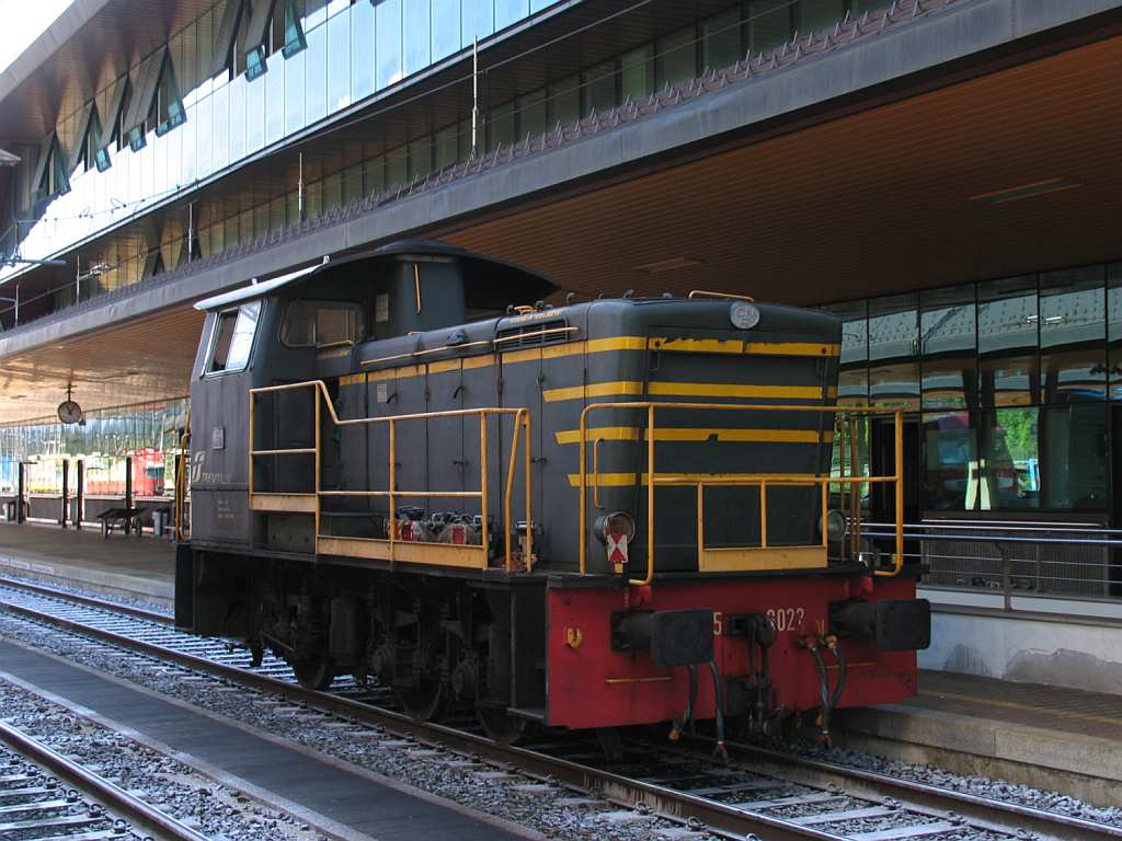 D245 6022 auf Bahnhof Tarvisio am 10-8-2010.