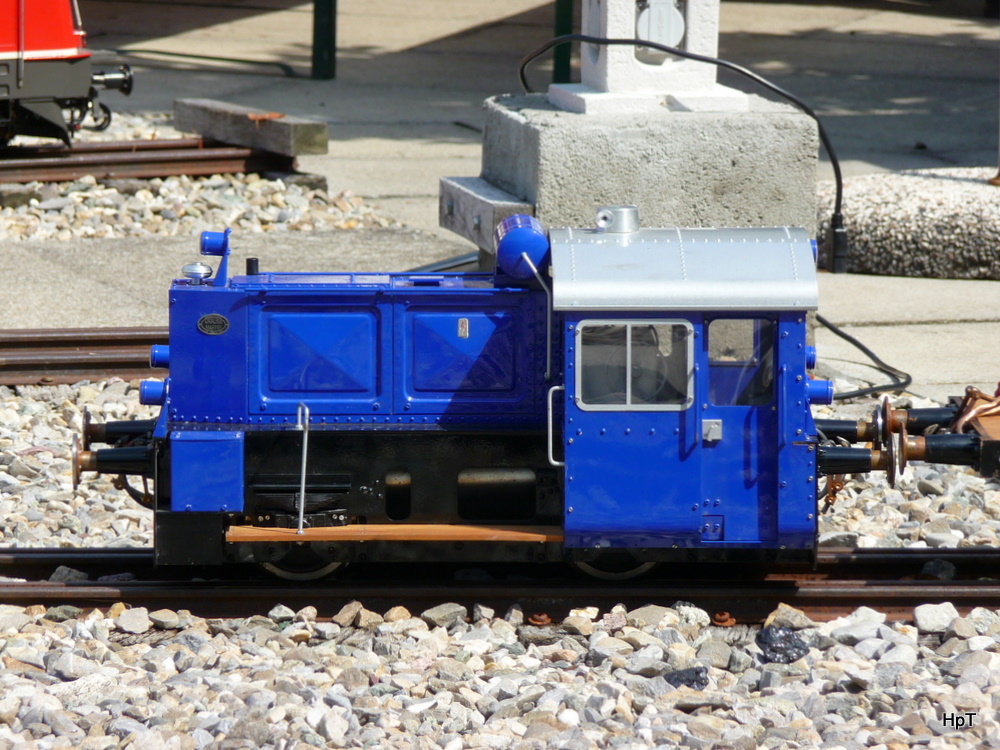 Dampfbahn Aaretal Mnsingen - Blauer Kf unterwegs am 29.08.2010