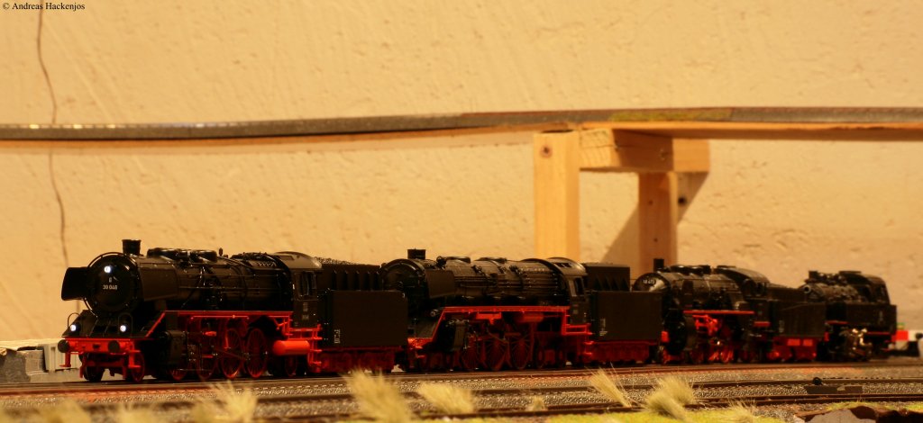 Dampferparade anlsslich der Inbetriebnahme von 39 048 