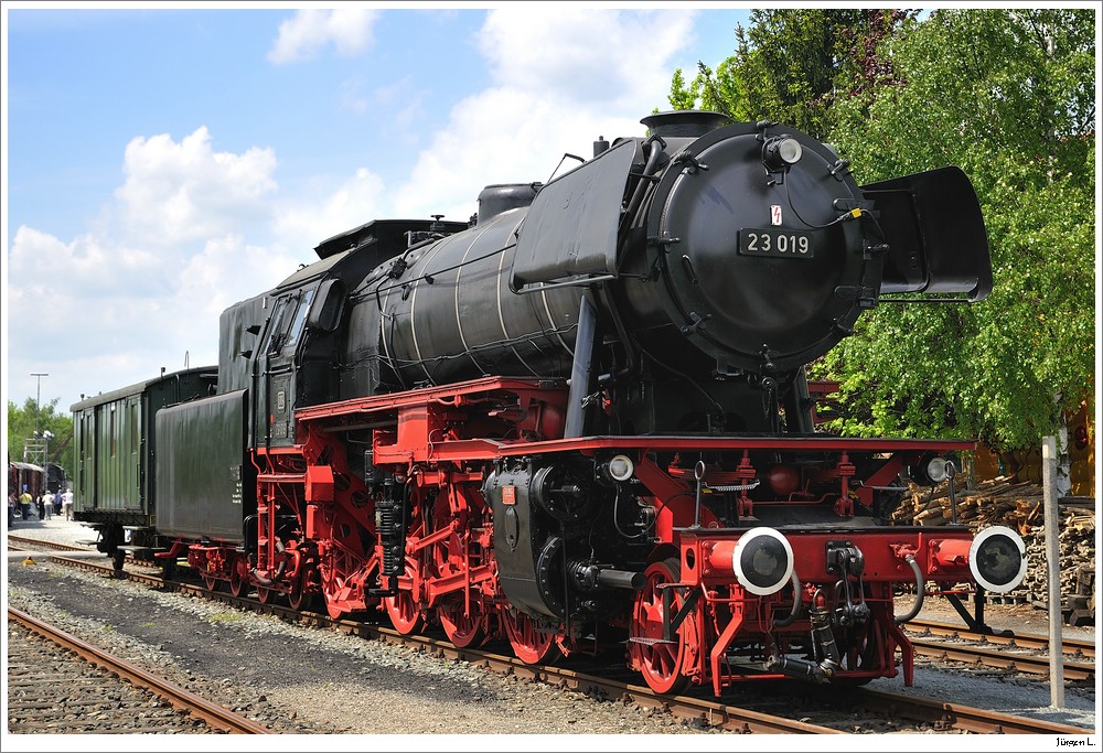 Dampffestival 2010: 23 019 im DDM in Neuenmarkt, 23.5.2010.