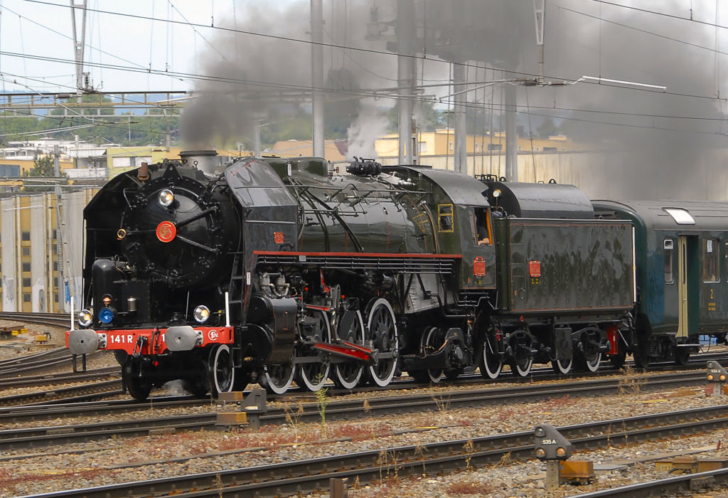 Dampflok Mikado 141.R.1244 Fredy Hader 27.05.2012 Altstetten ZH