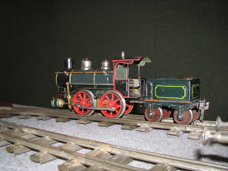 Dampflokomotive von BING in der Spur S, Ludwigslust [11.12.2010]