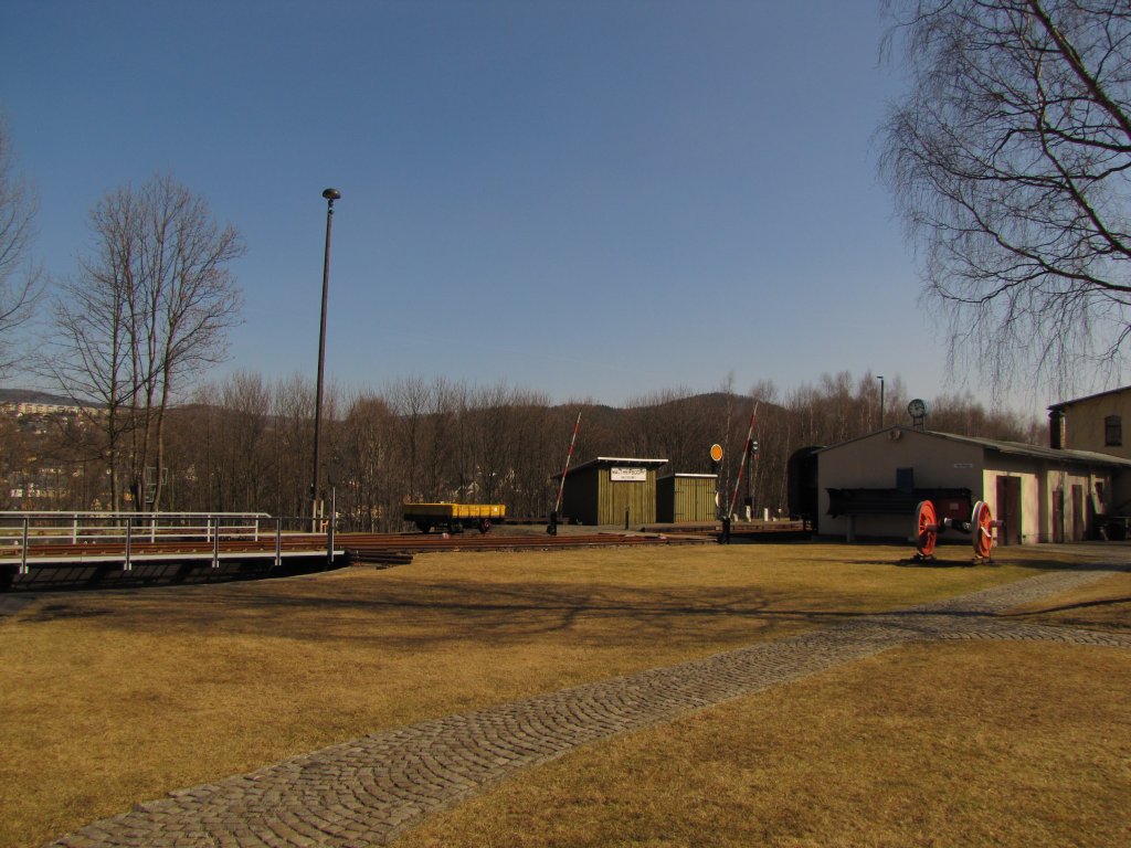 Das Gelnde vom VSE Museum in Schwarzenberg (Erzg); 22.03.2011