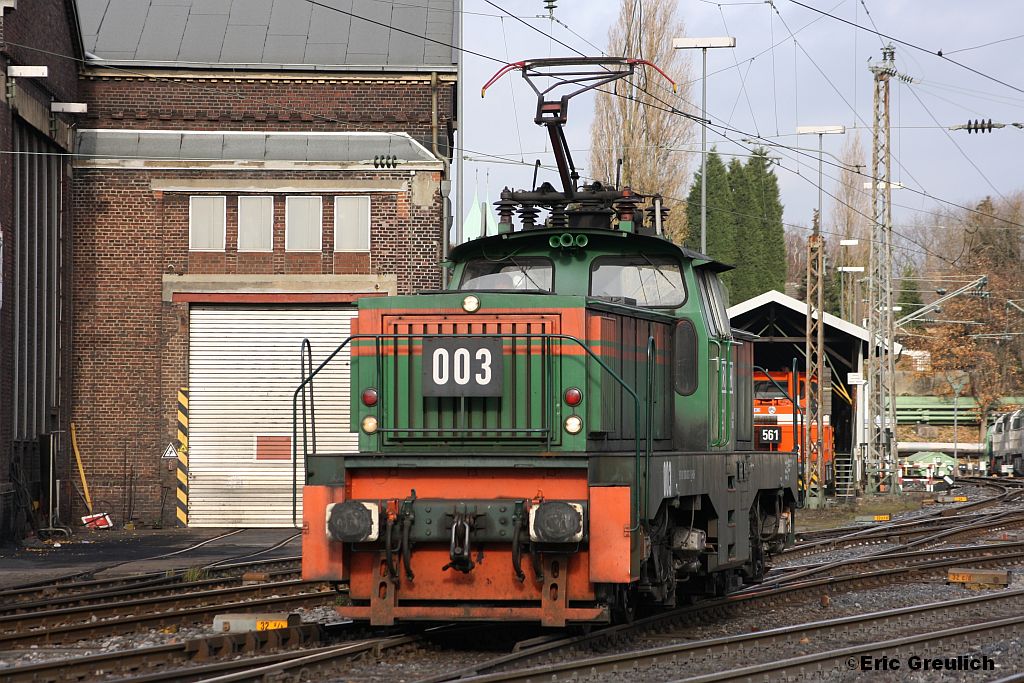 Das RBH-Mini-Kroko am 26.11.11 in Gladbeck West.