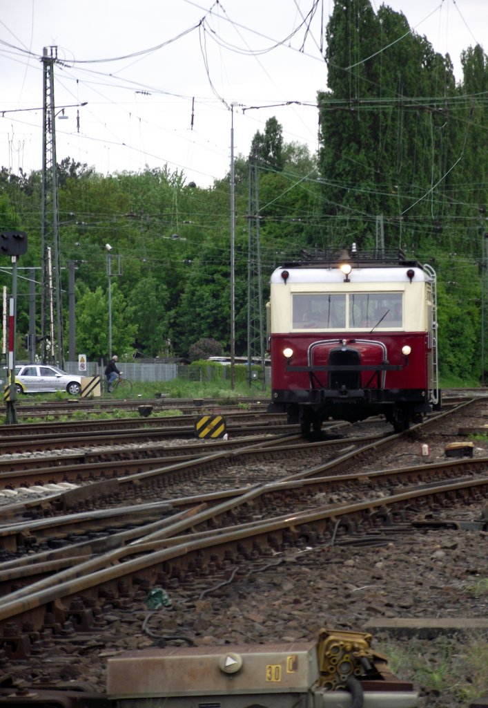 Das Schweineschnutzchen verlsst Darmstadt Kranichstein am 11.05.13