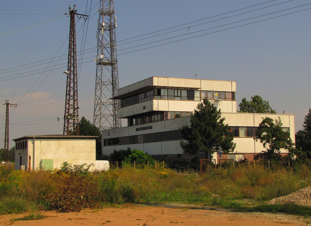 Das Stellwerk B2 in Grokorbetha; 26.08.2011