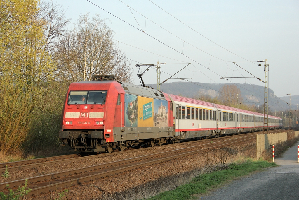 DB 101 037-0  Klagenfurt  in Limperich am 27.3.2012 