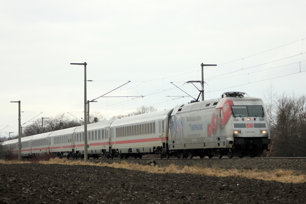 DB 101 144-4  Hertha BSC  in Brhl am 18.2.2012 