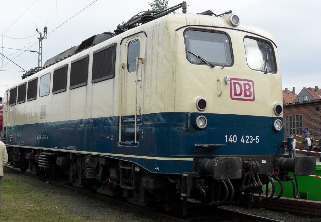 DB 140 423-5 auf dem BW fest in Osnabrck am 19.9.10