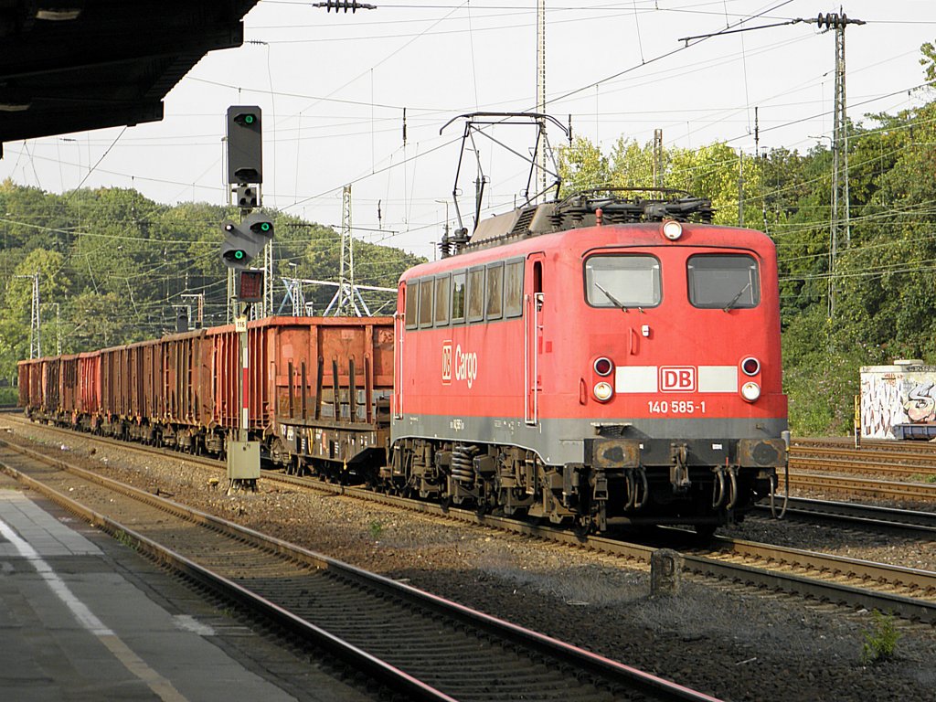 DB 140 585-1 in Kln West am 5.8.2011